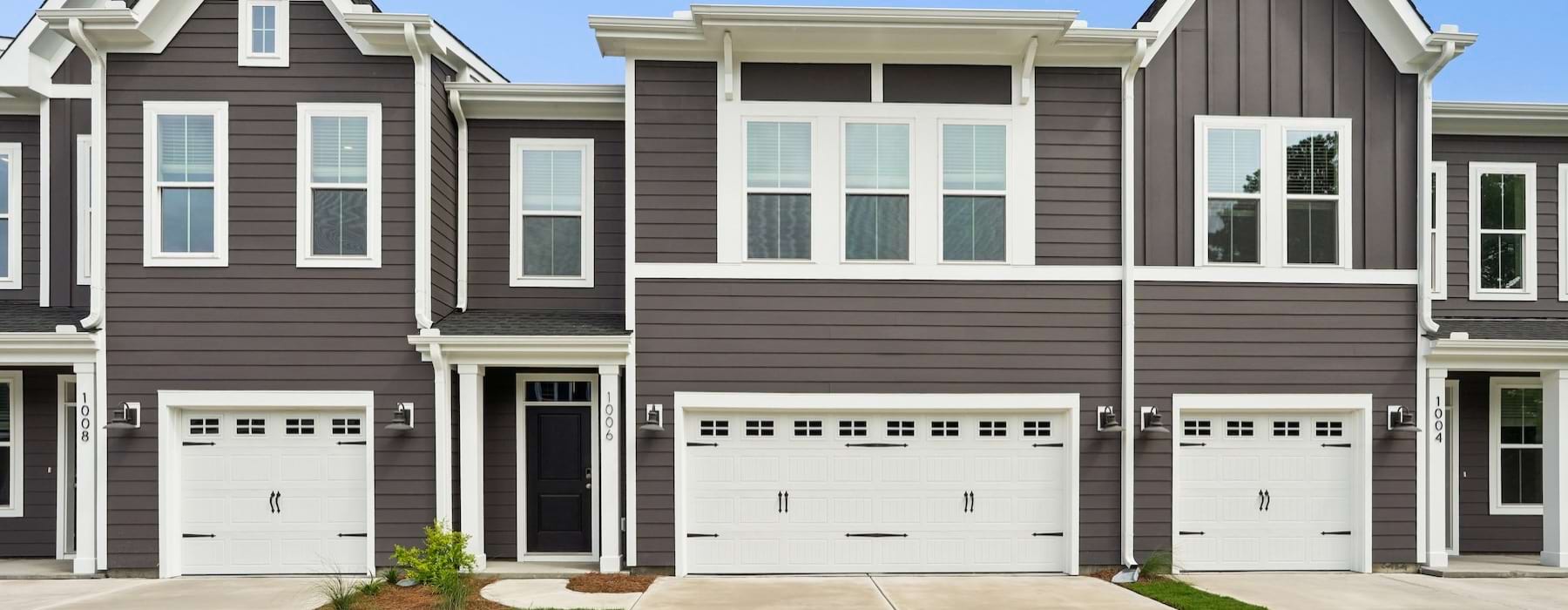 a row of homes
