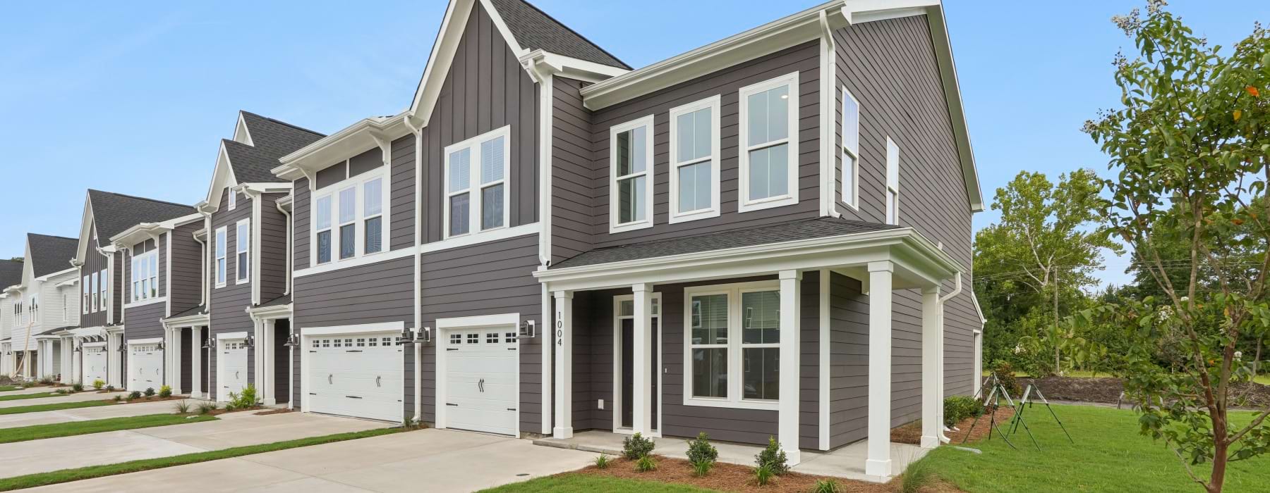 Townhome Exterior at Aeris at Avenue One 